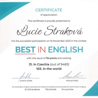 Best in English 2023